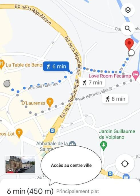 Le Precieux Apartment Fecamp Ngoại thất bức ảnh