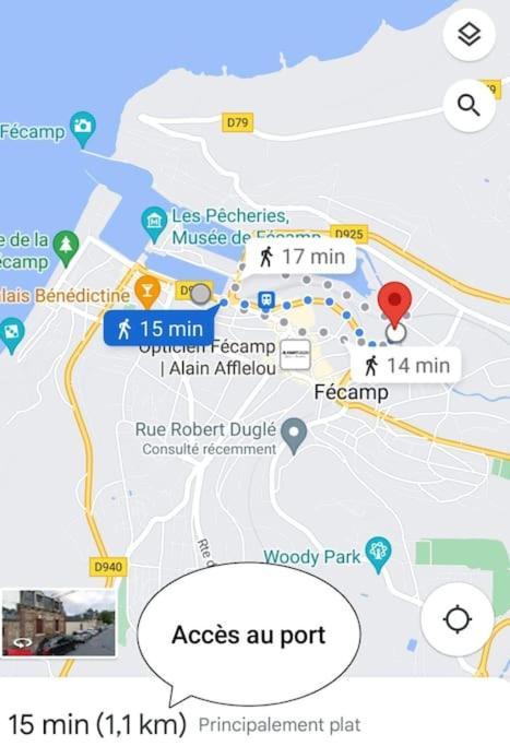 Le Precieux Apartment Fecamp Ngoại thất bức ảnh